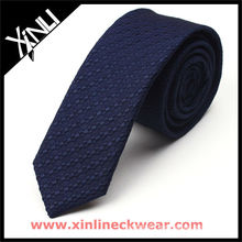 Nouvelle cravate fine en soie pour homme